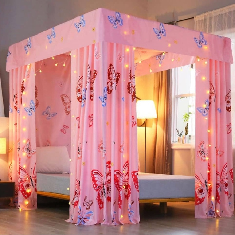 Canopy Bed Curtain For Twin Bed